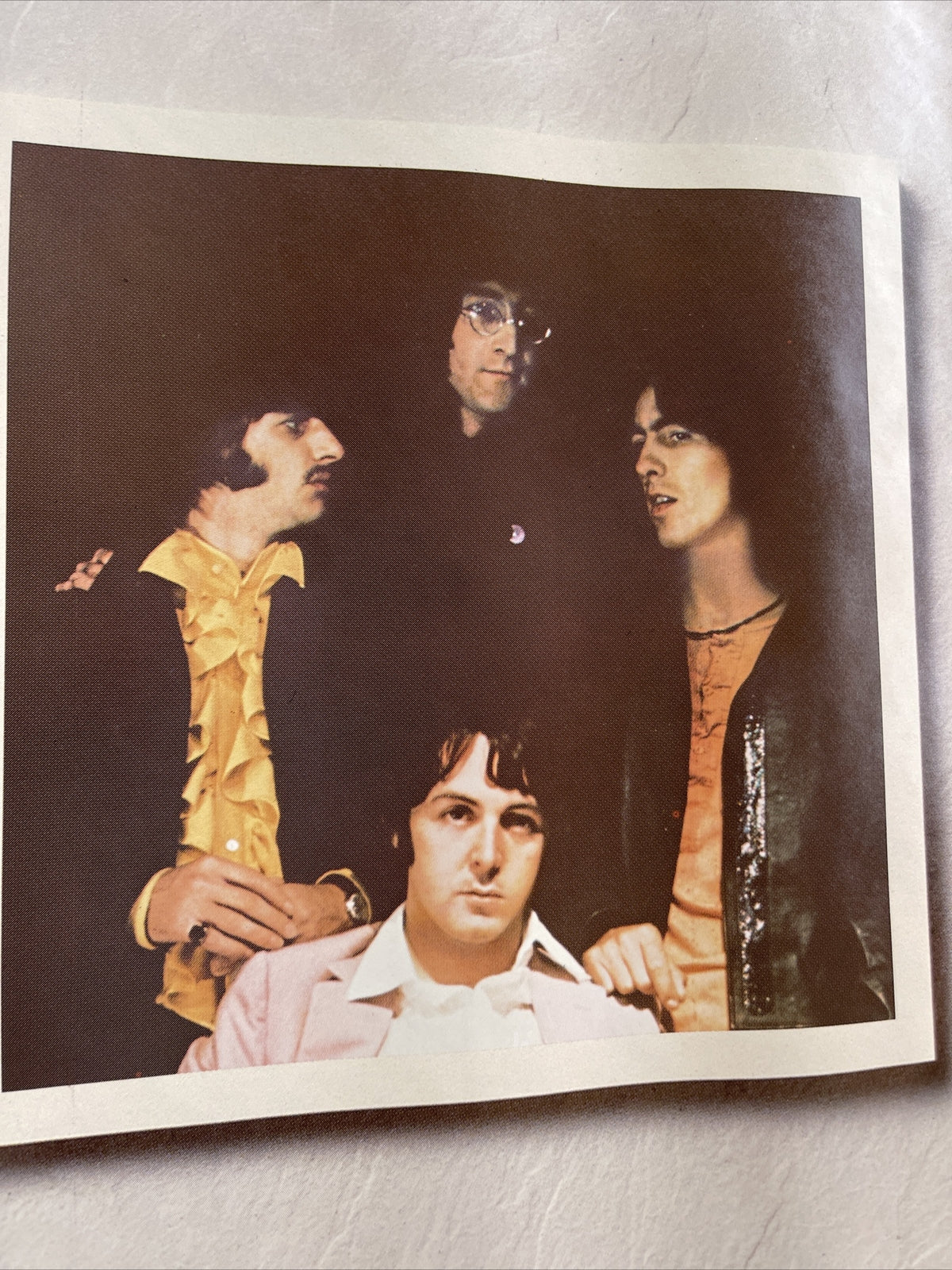 #191 1989 THE BEATLES Rarities ORIGINAL RecoRd Store PROMO POSTER 24x24”7