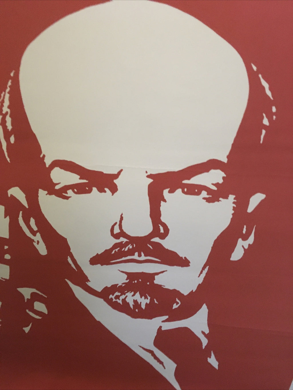 Original Polish political Poster LENIN USSR Communist Poster CCCP Historic7