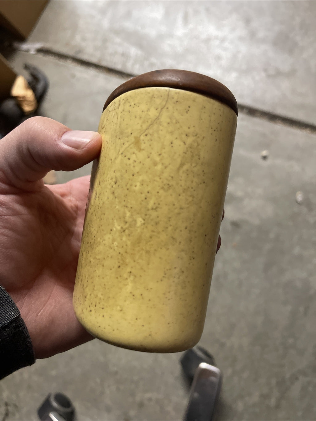 1950s Yellow SALT & PEPPER - BARBARA WILLIS Atomic Mid Century Modern California4