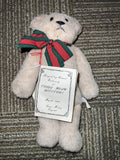 9”  1984 Teddy Bear Booster Bear Susan Mickey Original  No 1690