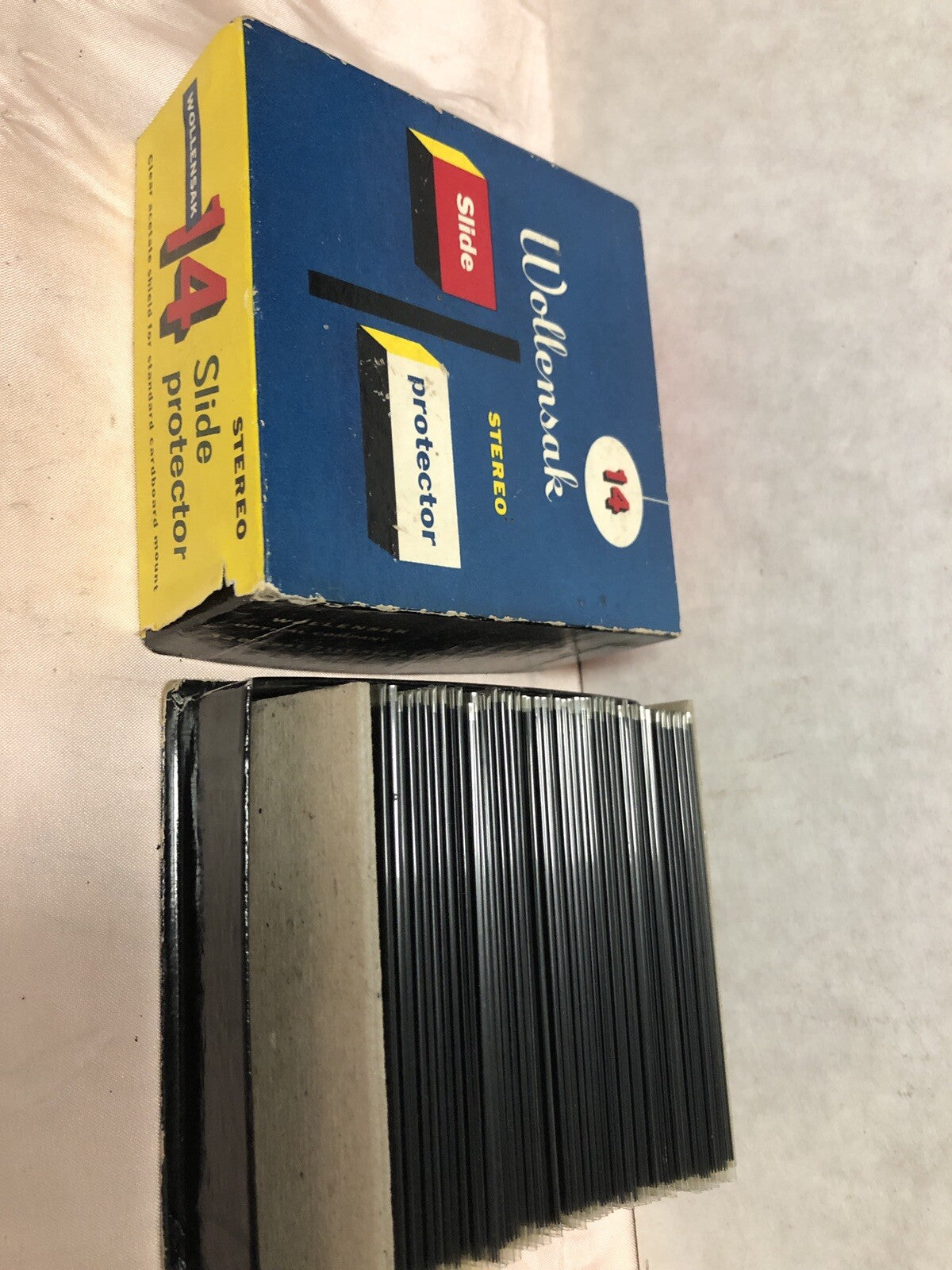 Vintage Wollensak Slide Protectors W/ Original Box0