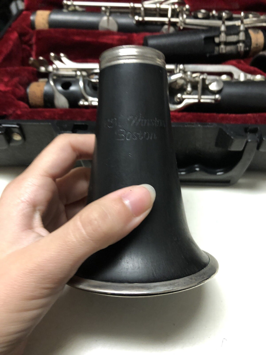 A21 Vintage EM Winston Bosten Clarinet Hard Case Student Instrument For Beginner1