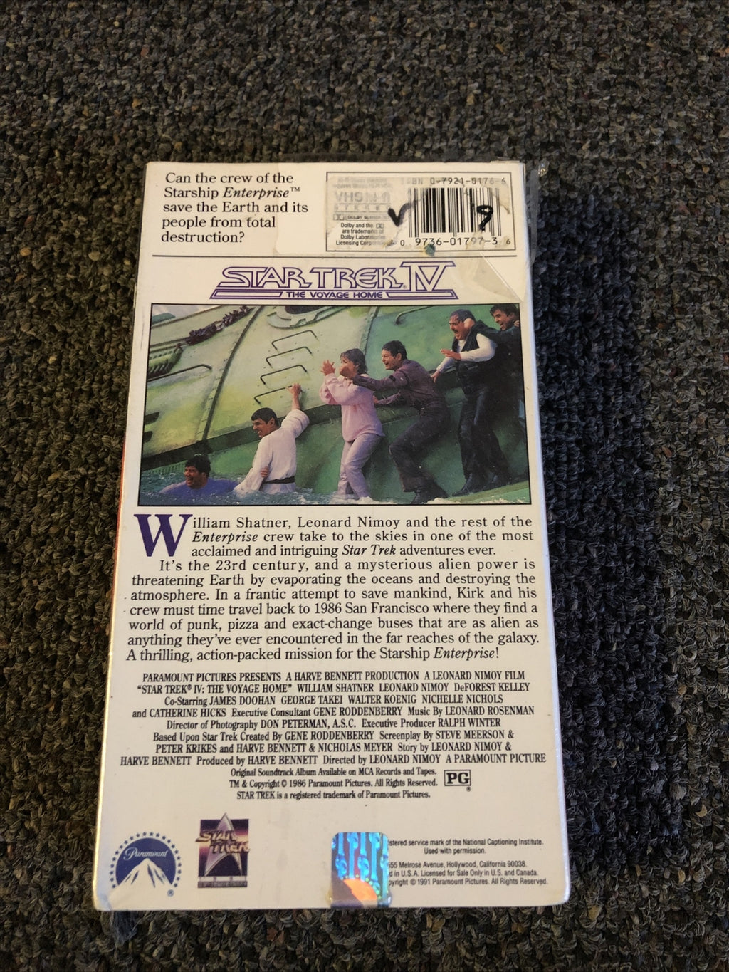 Vintage Star Trek 5 VHS SEALED1