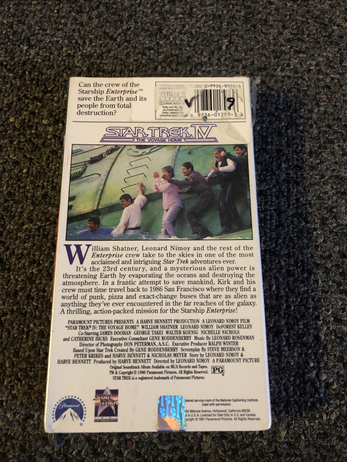 Vintage Star Trek 5 VHS SEALED1