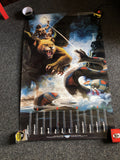 Vintage 1981 Selway Calendar Poster 37”X23.5”0
