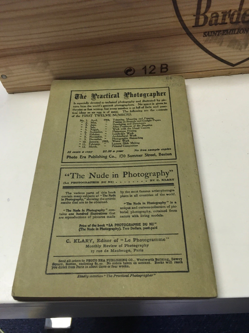 Vintage THE PRACTICAL PHOTOGRAPHER. An Illustrated Technical Photography By Moss3