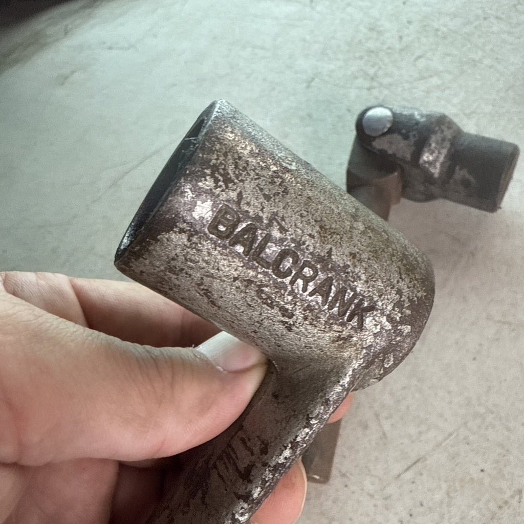 MACHINIST OkCbA LATHE MILL Machinist Balcrank Kurt Vise Handle Hand Crank Lot4