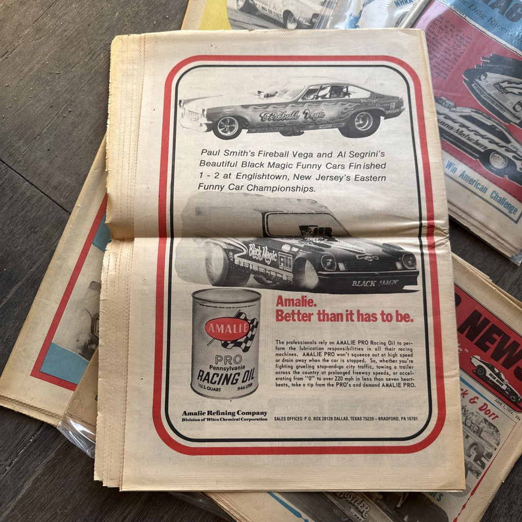 Vintage Drag News Magazine 1974 Volume 19-20 Drag Racing NHRA Don Garlits Lot4