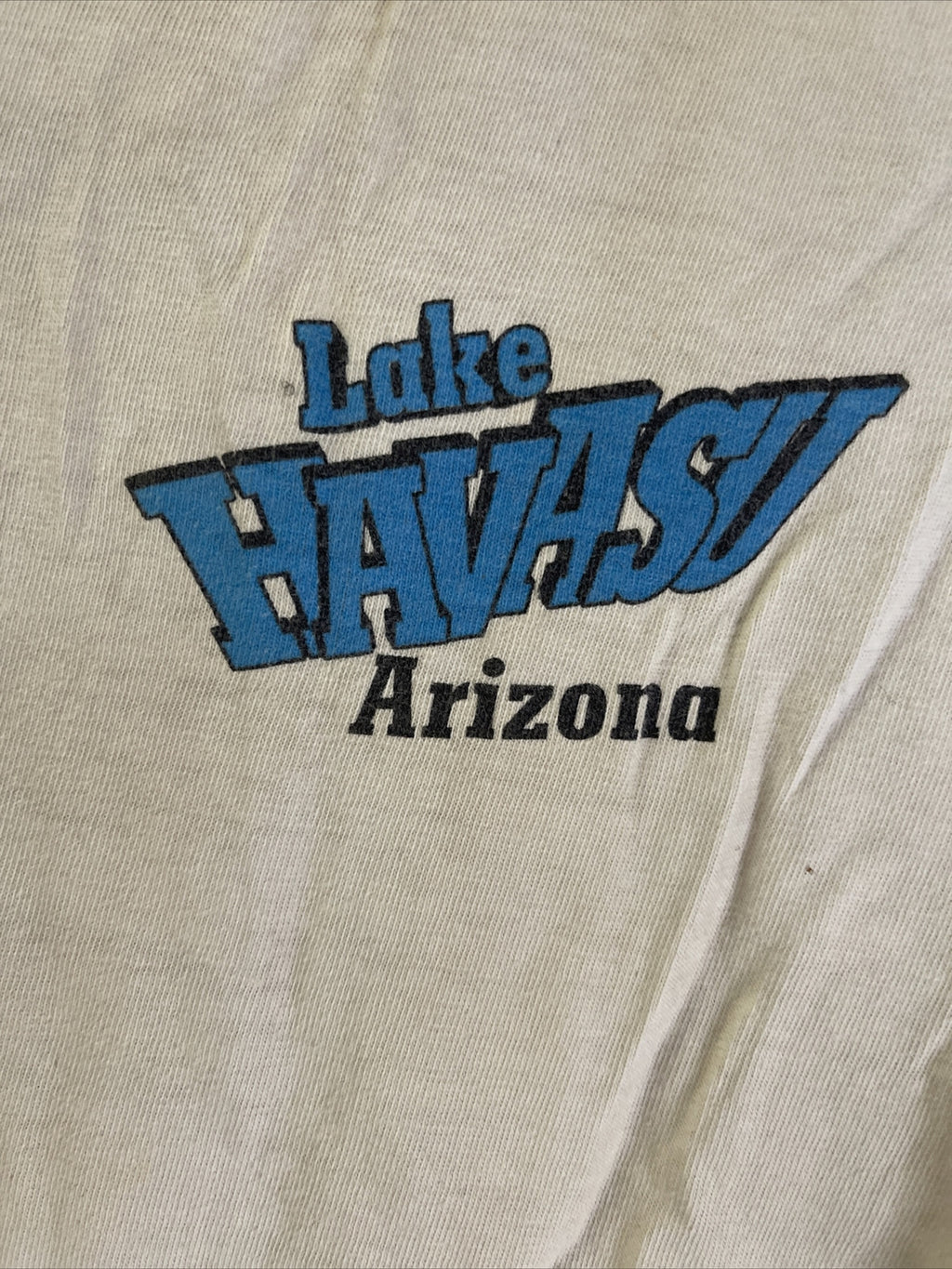 Vintage 80s Lake Havasu Arizona Wakeboard Girls T Shirt Men Size XL Grunge5