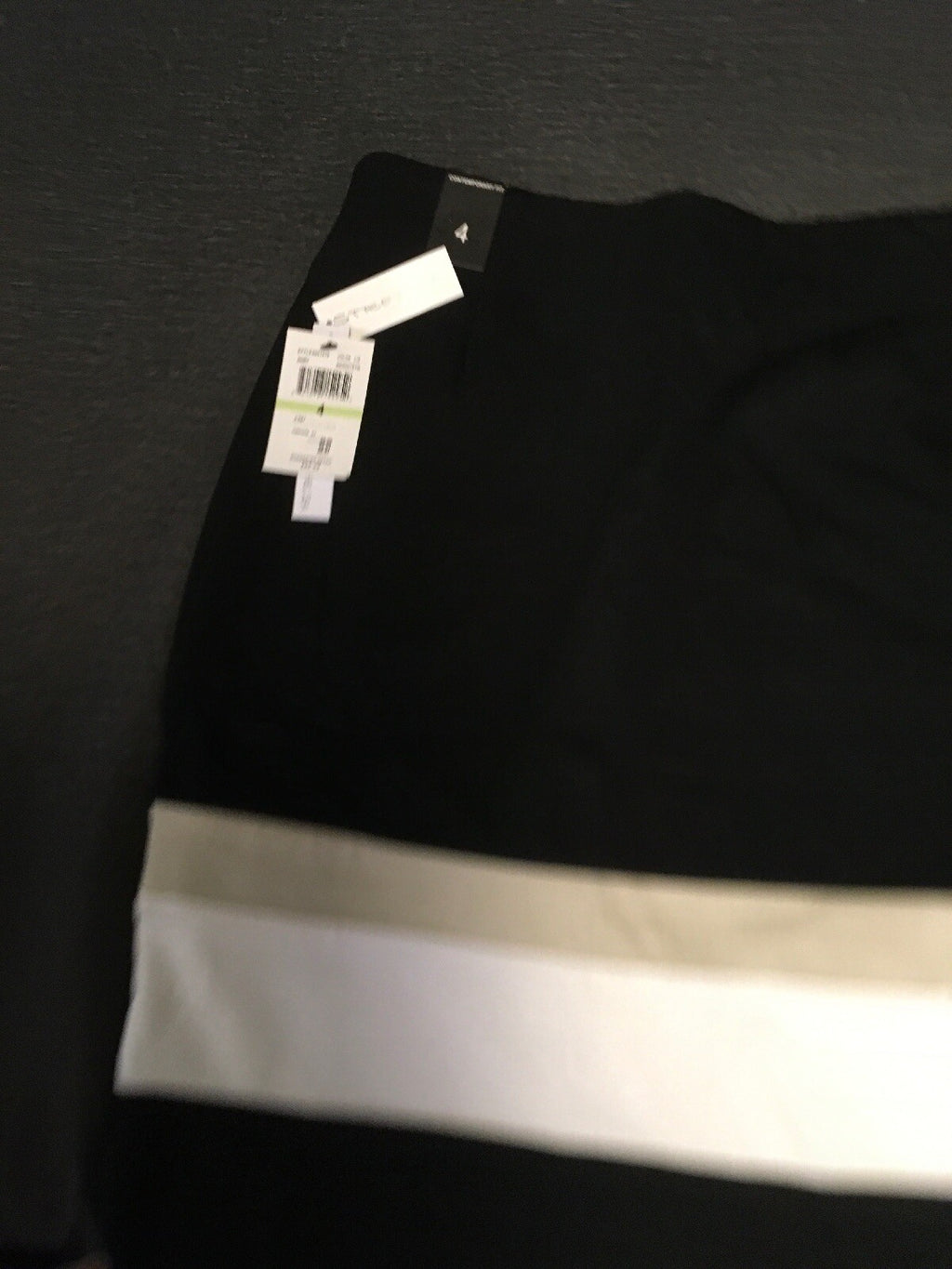 Amanda & Chelsea Colorblock Pencil Skirt Womens Size 4 NWT2