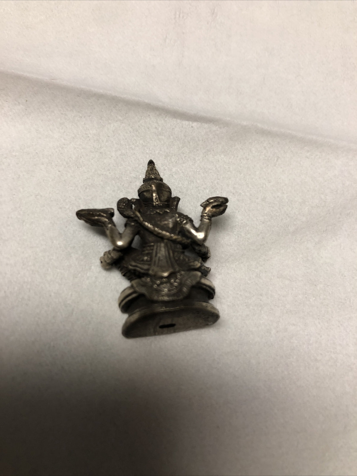 Mini Ganesha Buddha Statue Elephant God 1” Tall3