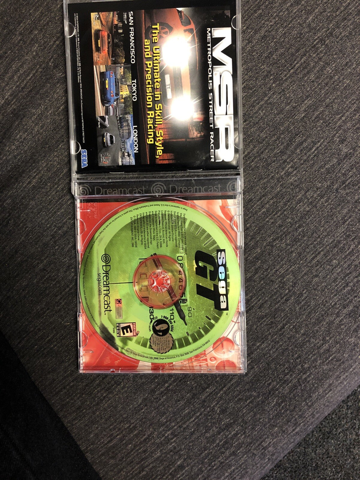 Sega GT (Sega Dreamcast, 2000) with Manual Rare0