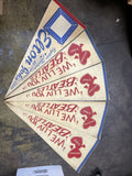 The Beatles Elton John Original 1960's 29” X 12” Pennant Lot Of 40