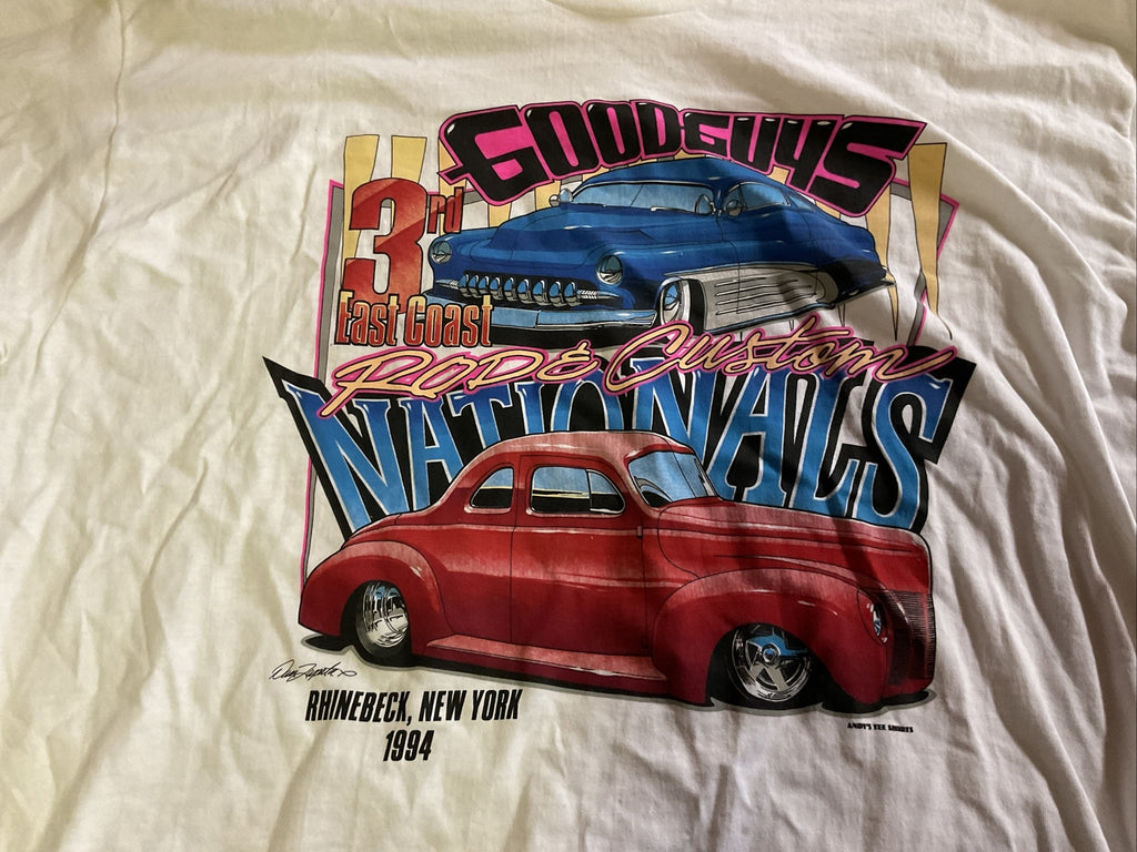 3rdRd East Coast Good Guys Custom Nationals T-Shirt Size XL1