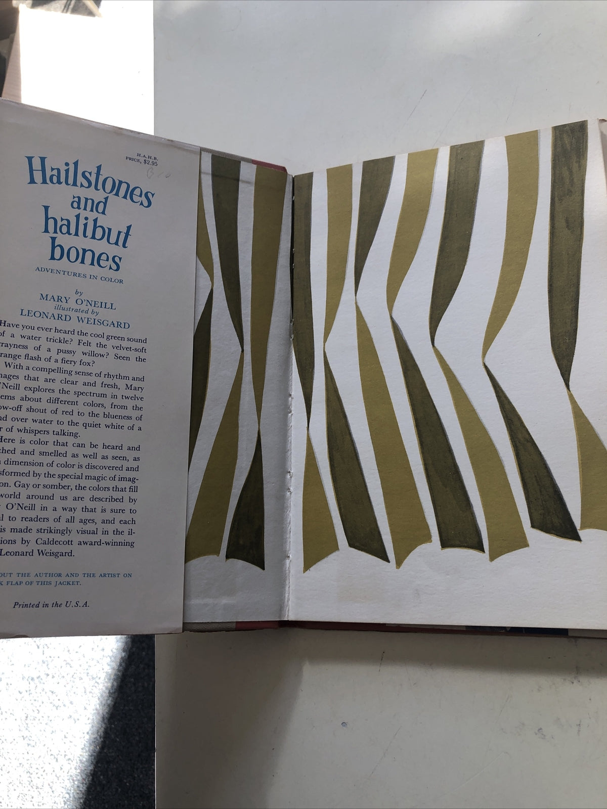 Hailstones And Halibut Bones By Mary O’Neill Paperback 1961 Book Vintage6