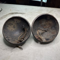 Old Vintage Sealed Beam Headlight Housing Only  Rat Rod Sprint Car Scta0