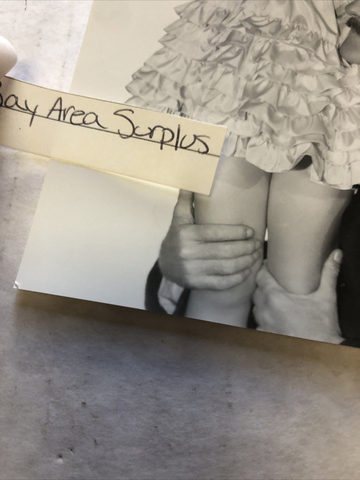 Rare Original Unpublished Early Photo Of Shirley Temple & Adolphe Menjou 7”x4.5”4
