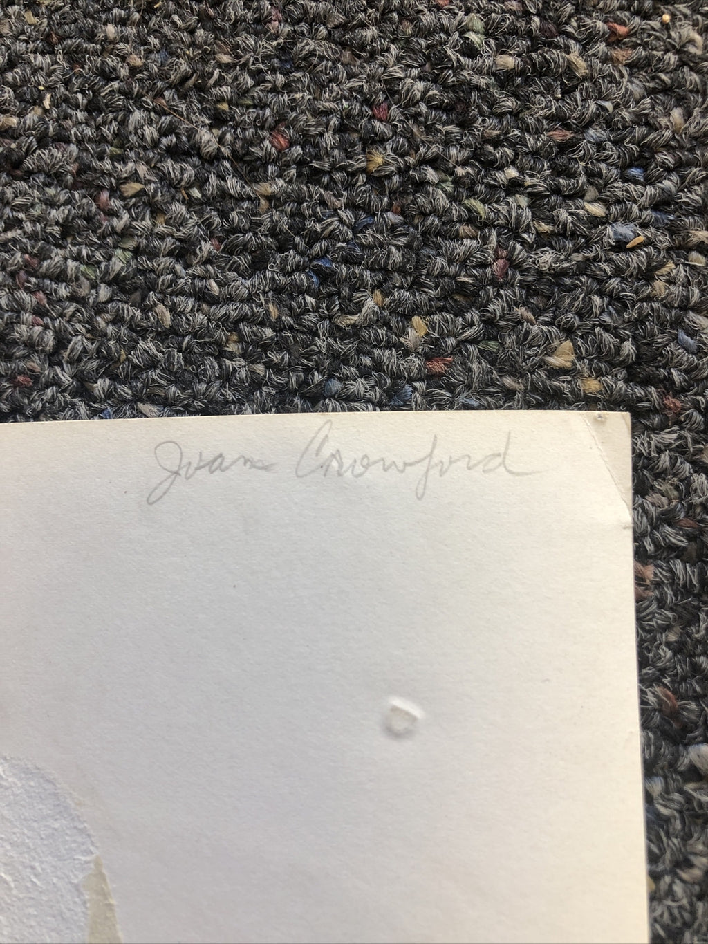 RARE Original Unpublished Photo Of JOAN CRAWFORD 9”x6” Candid photo6