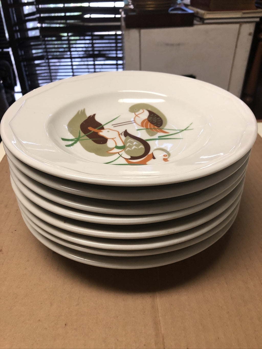 Haviland Limoges France Aluminite Frugier Lot Of 8 Bowl Plates 9”2