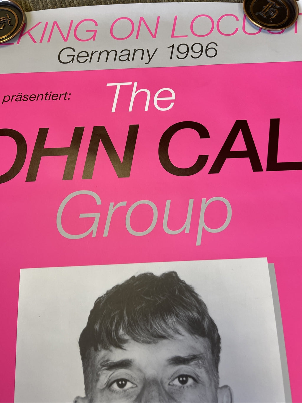 27 John Cale Group Walking on Locusts 1996 German Tour Poster Velvet Underground5