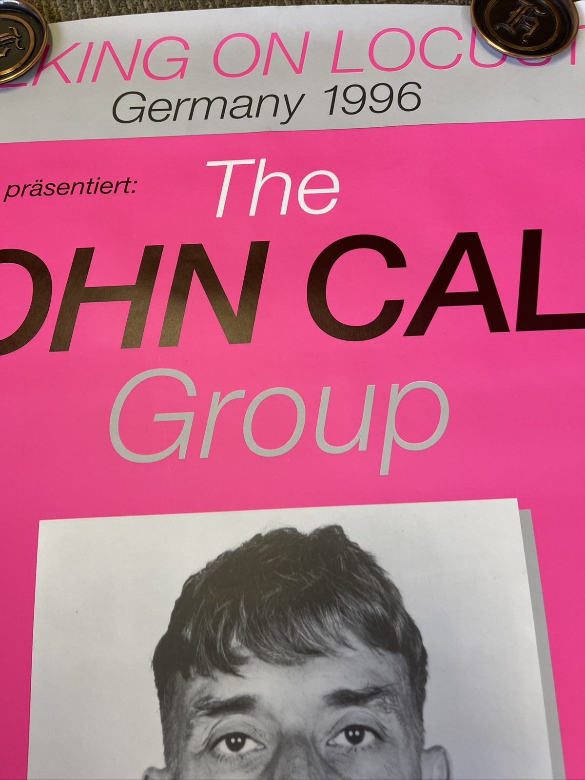 27 John Cale Group Walking on Locusts 1996 German Tour Poster Velvet Underground5