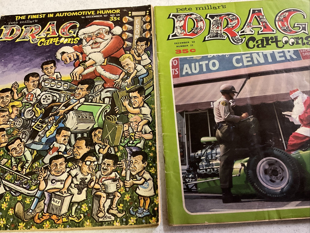 Vintage DRAG CARTOONS MAGAZINE Number 22, 46 Lot1