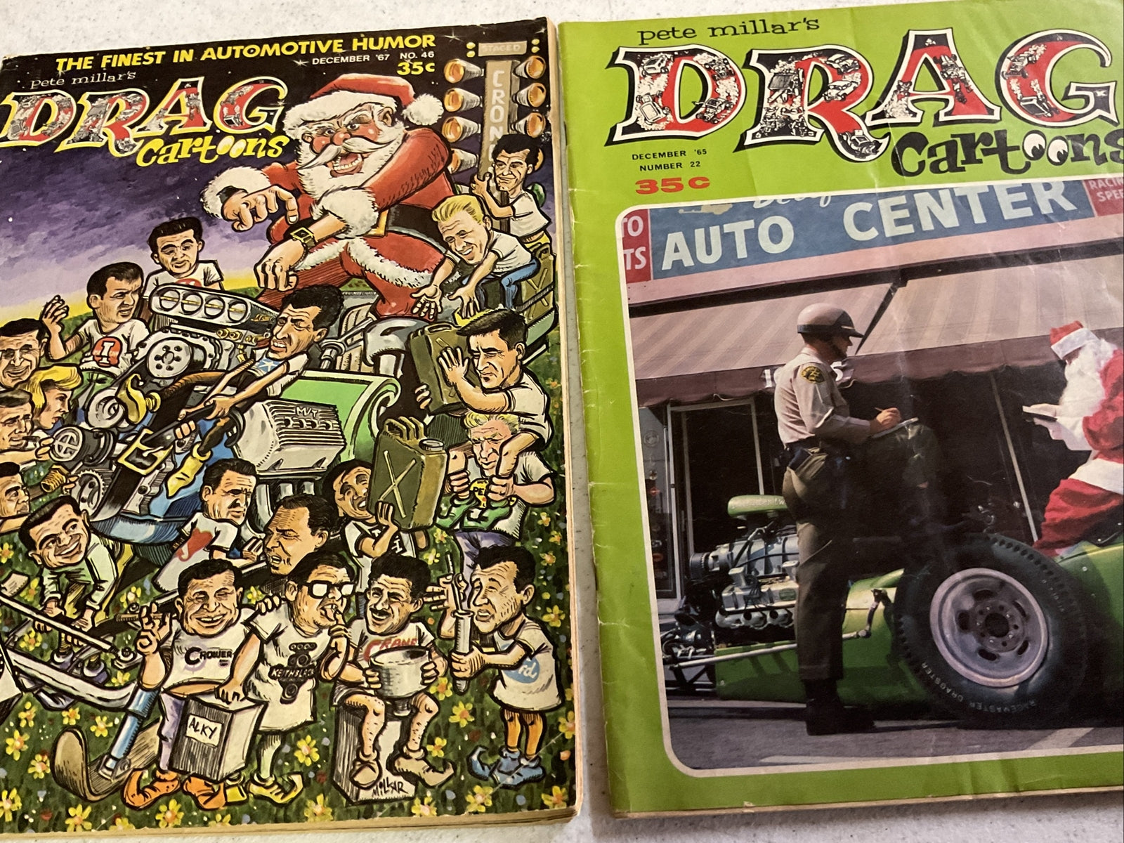 Vintage DRAG CARTOONS MAGAZINE Number 22, 46 Lot1