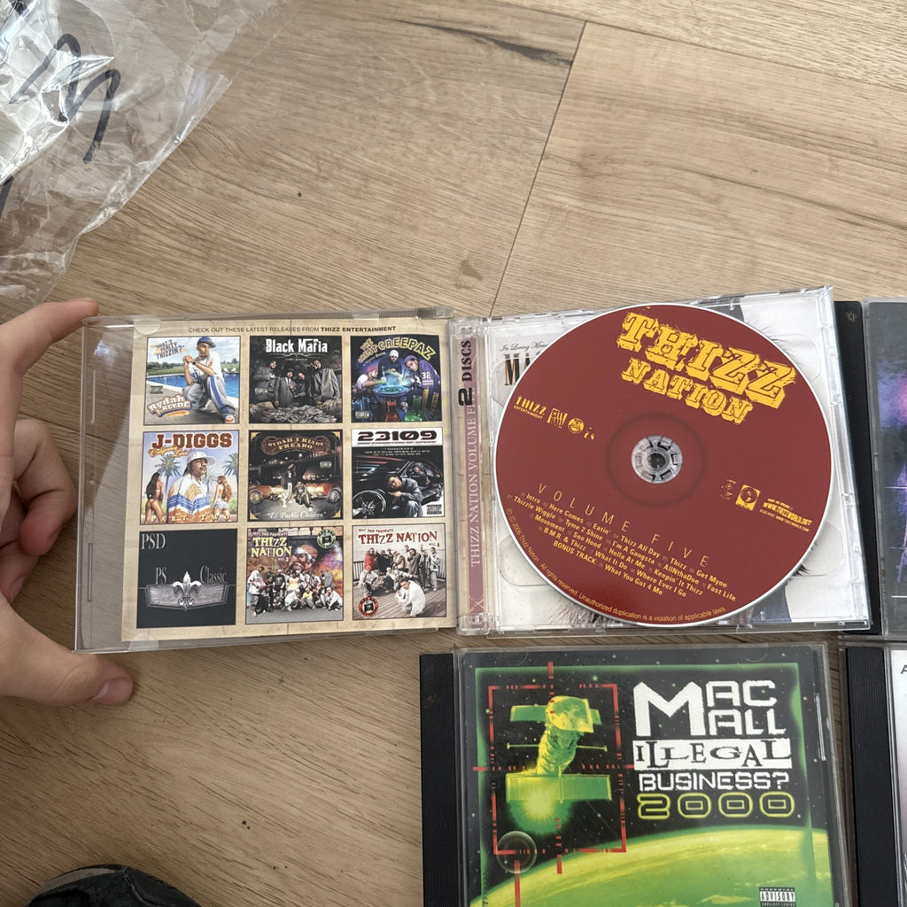 Bundle Deal Bay Area Boys Rap Thizz Nation, 65gz in a jordan briefcase & More2