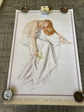 ALBERTO VARGAS 1996 Spencer Museum Of Art  LITHOGRAPH Poster 24” X 36”0