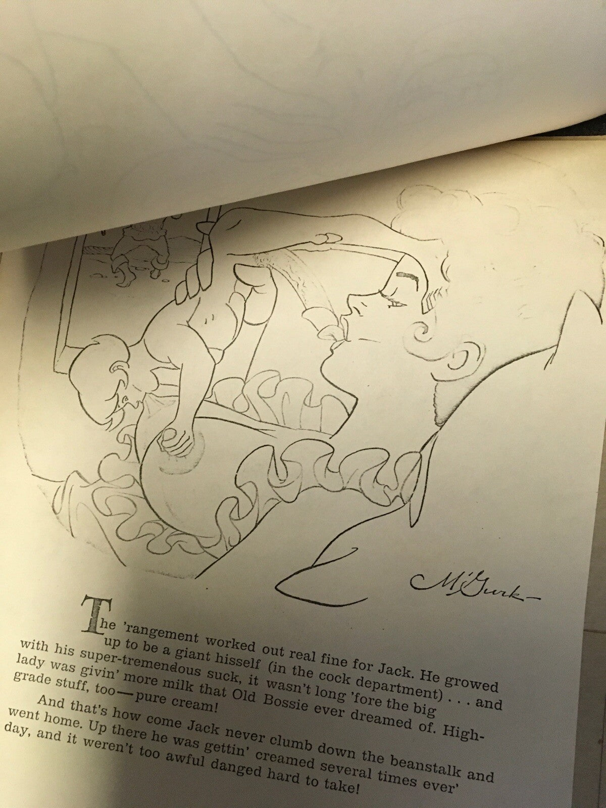 Fanzine Jack And Old Bossie Sex Exotic Story 1970's Men’s Book 18+4