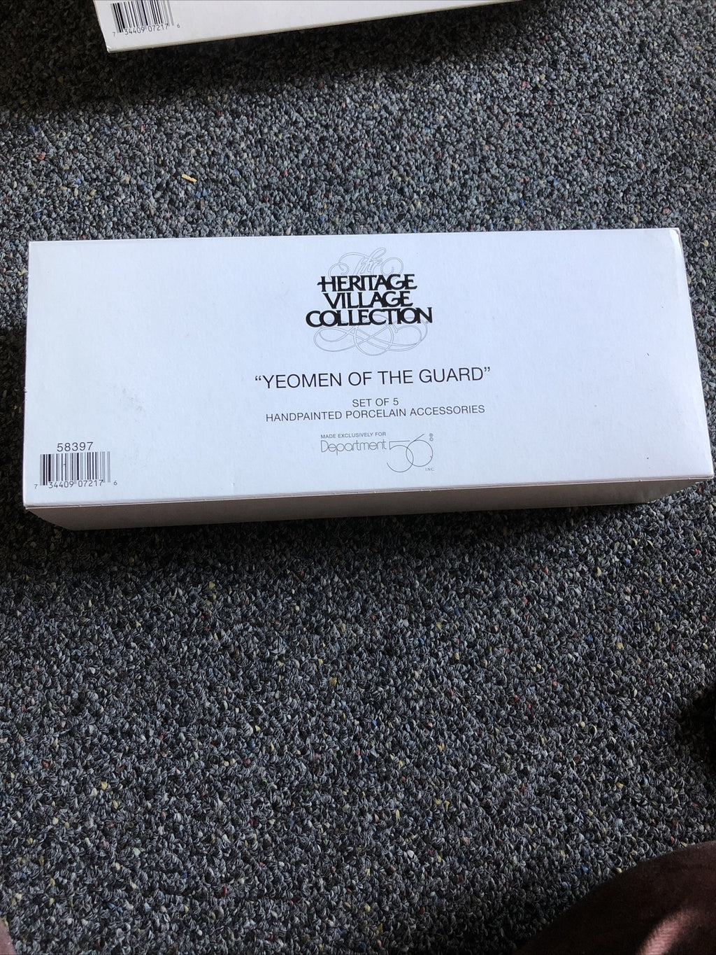 Dept. 56 Yeomen Of The Guard Set of 5 Retired Dickens 583972