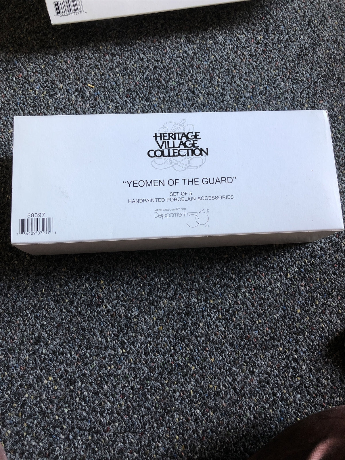 Dept. 56 Yeomen Of The Guard Set of 5 Retired Dickens 583972