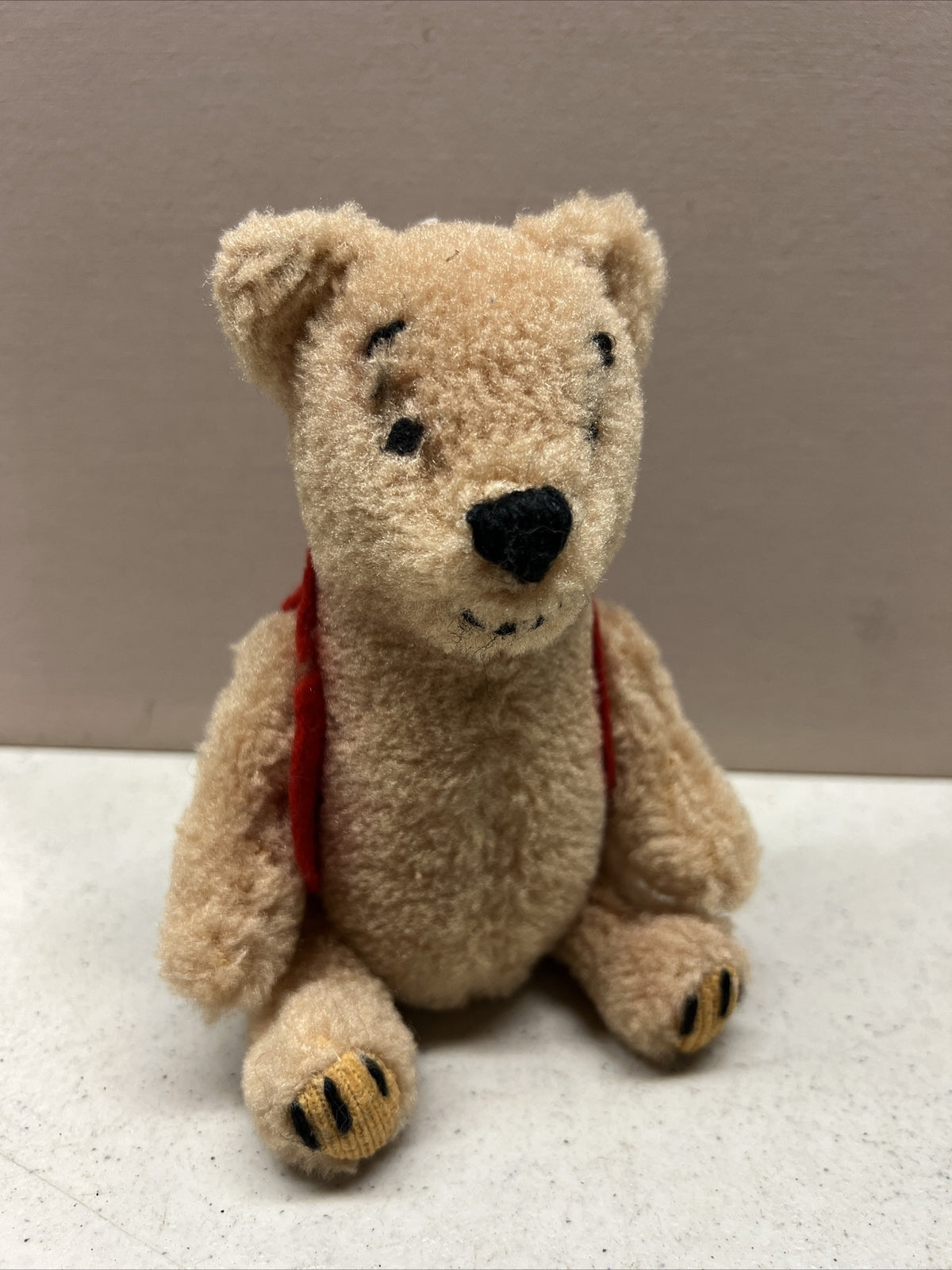  Vintage Winnie The Pooh Bear Four  Posable Joints 7”0