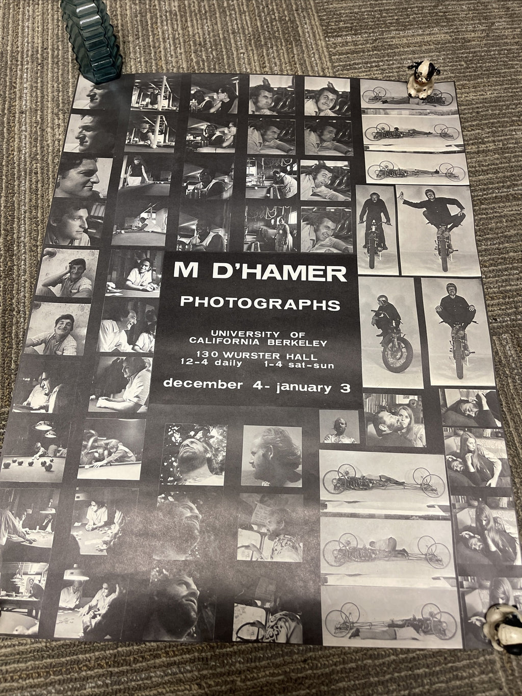 #7 1960s Margaret Penny Dhamer Photographs Poster UC Berkley Voulkos And Others0