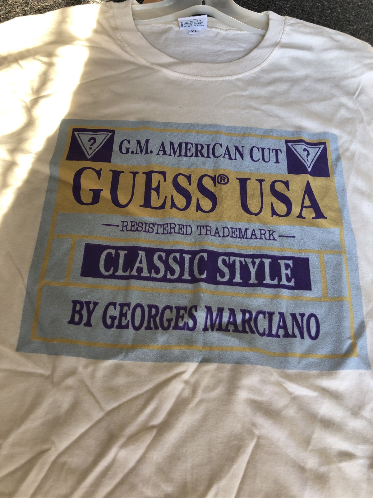 Vintage 90s NOS Guess By Georges Marciano Shirt Size XL1