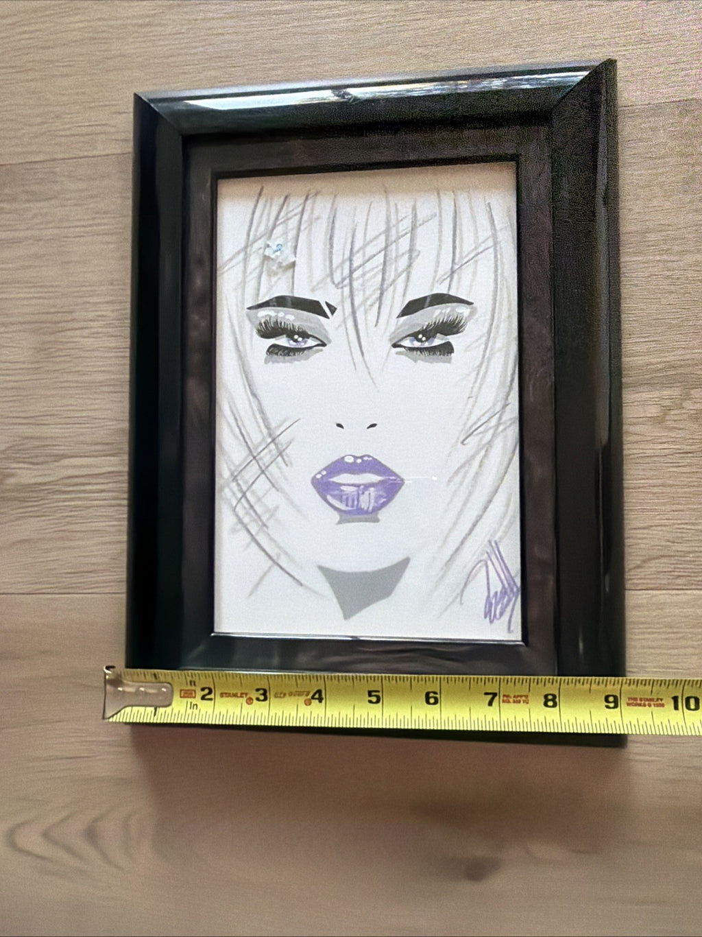 Nice Original Art Signed Dennis Mukai??? Nagel?? Not Exactly Sure7