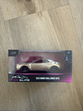 Pink Slips 2012 Dodge Challenger SRT8 Metallic Gold Diecast 1:64 Scale Jada0