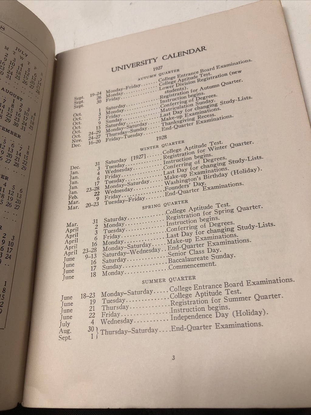 Stanford University Directory of Officers and Students Spring Quarter 1927-28 526