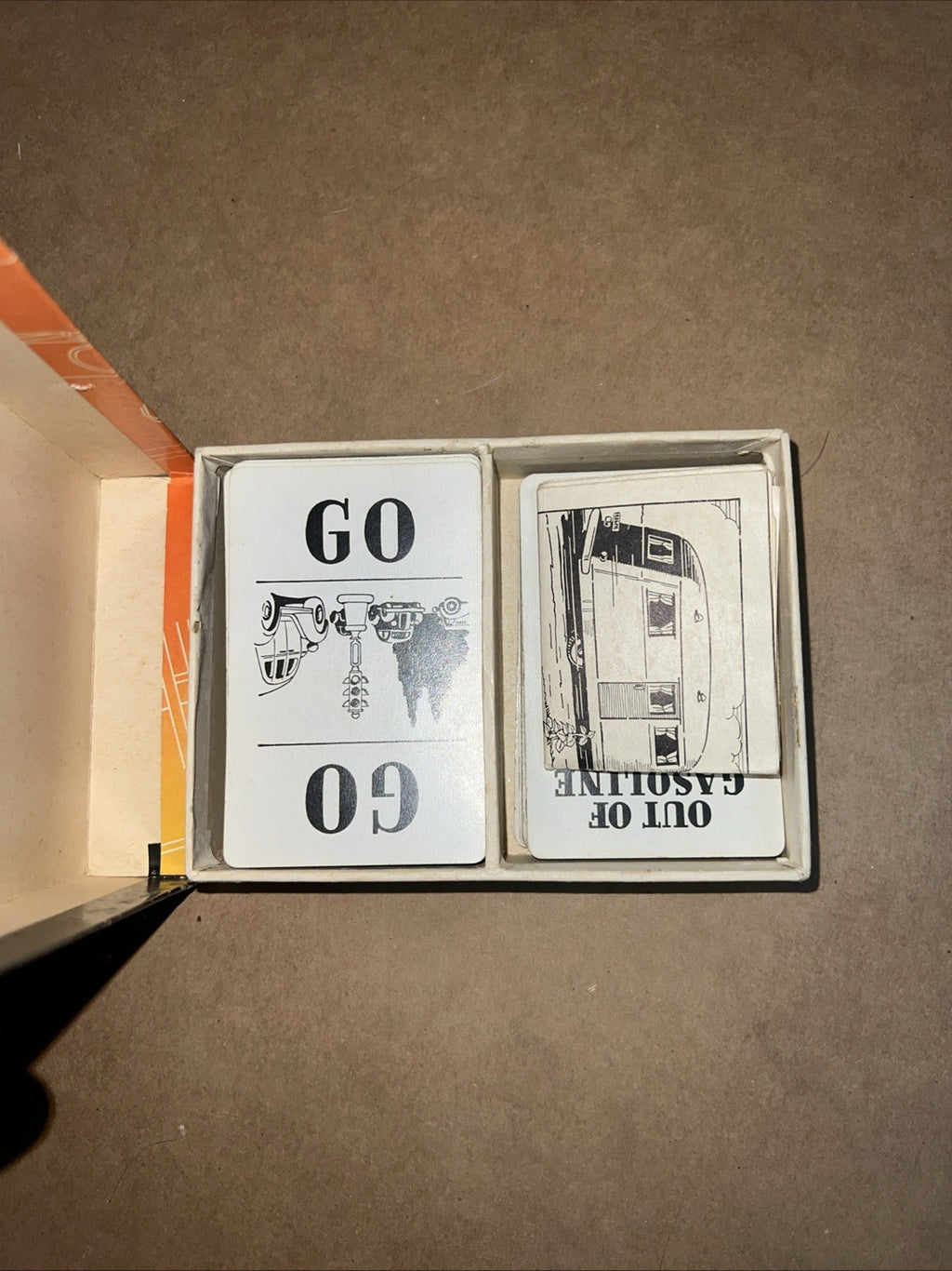 Vintage Touring Automobile Card Game Improved Edition Parker Brothers 19371