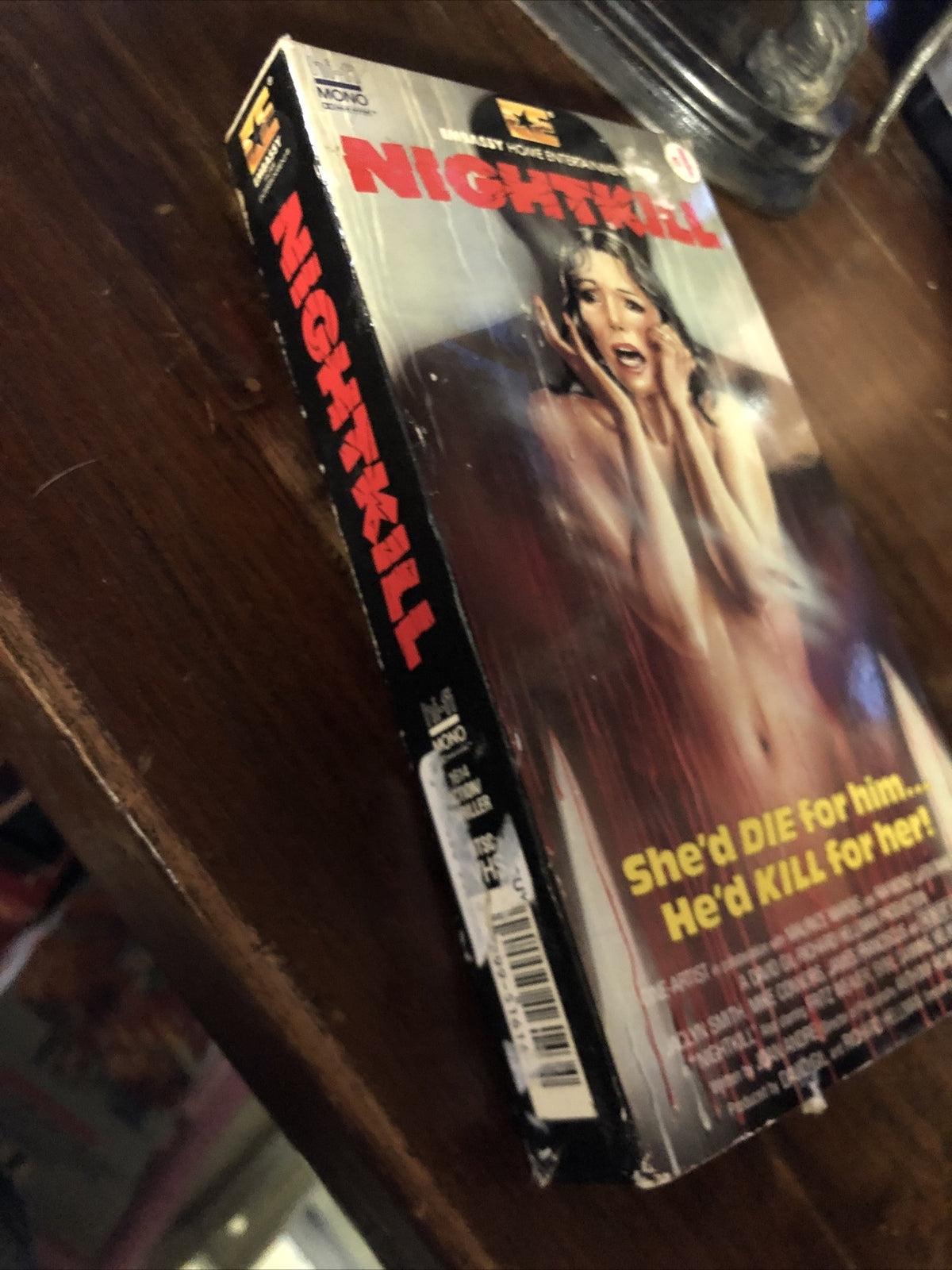 Nightkill - VHS 1987 Jaclyn Smith, Mike Connors Vintage Cult Horror2