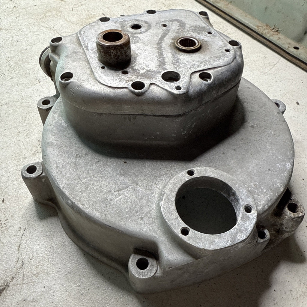 Vintage Original Indian Motorcycle Engine Cases 741 military Scout 19411