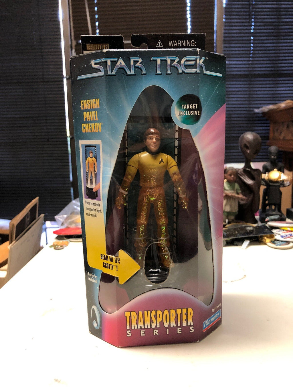 Star Trek Transporter Series - Ensign Pavel Chekov Playmates 652300