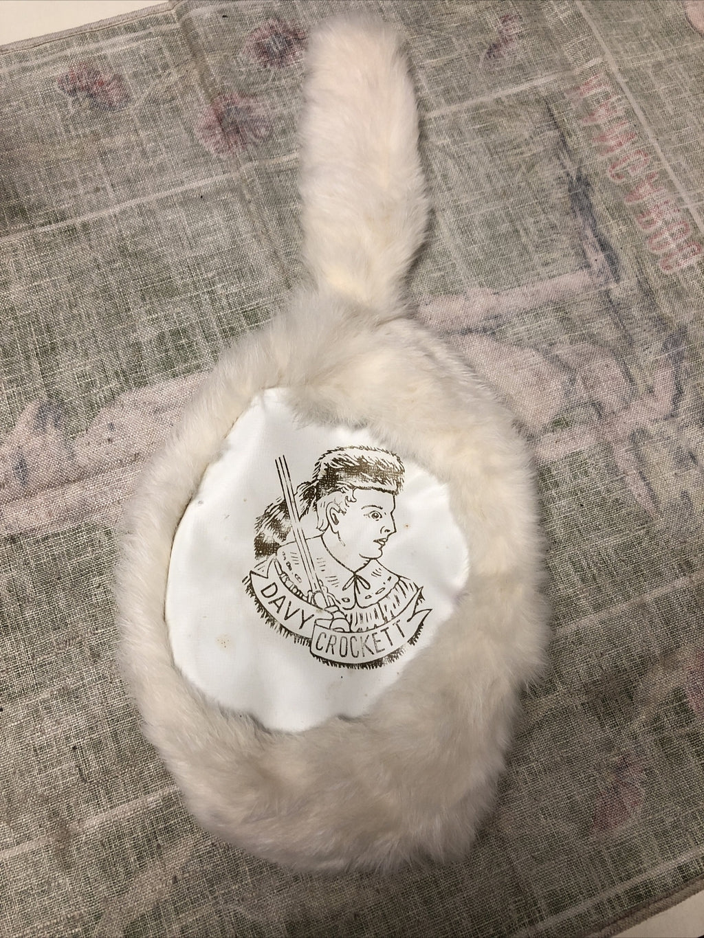 Vintage 1950’s Davy Crockett Fur Hat Daniel Boone0