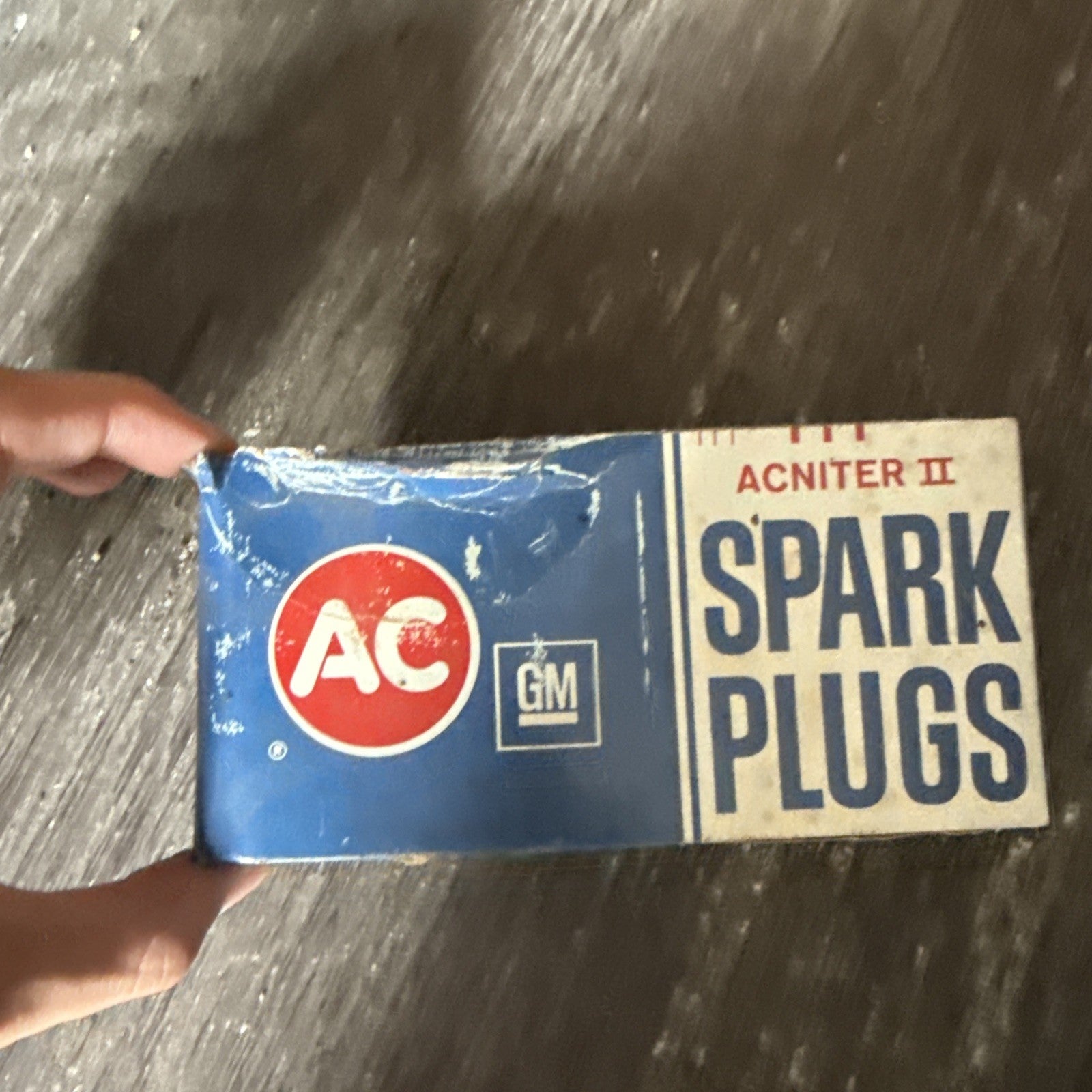 NOS ACDelco ACNITER II R44T Spark Plugs Set of 8 GM 5613355 Green Ring Vintage0