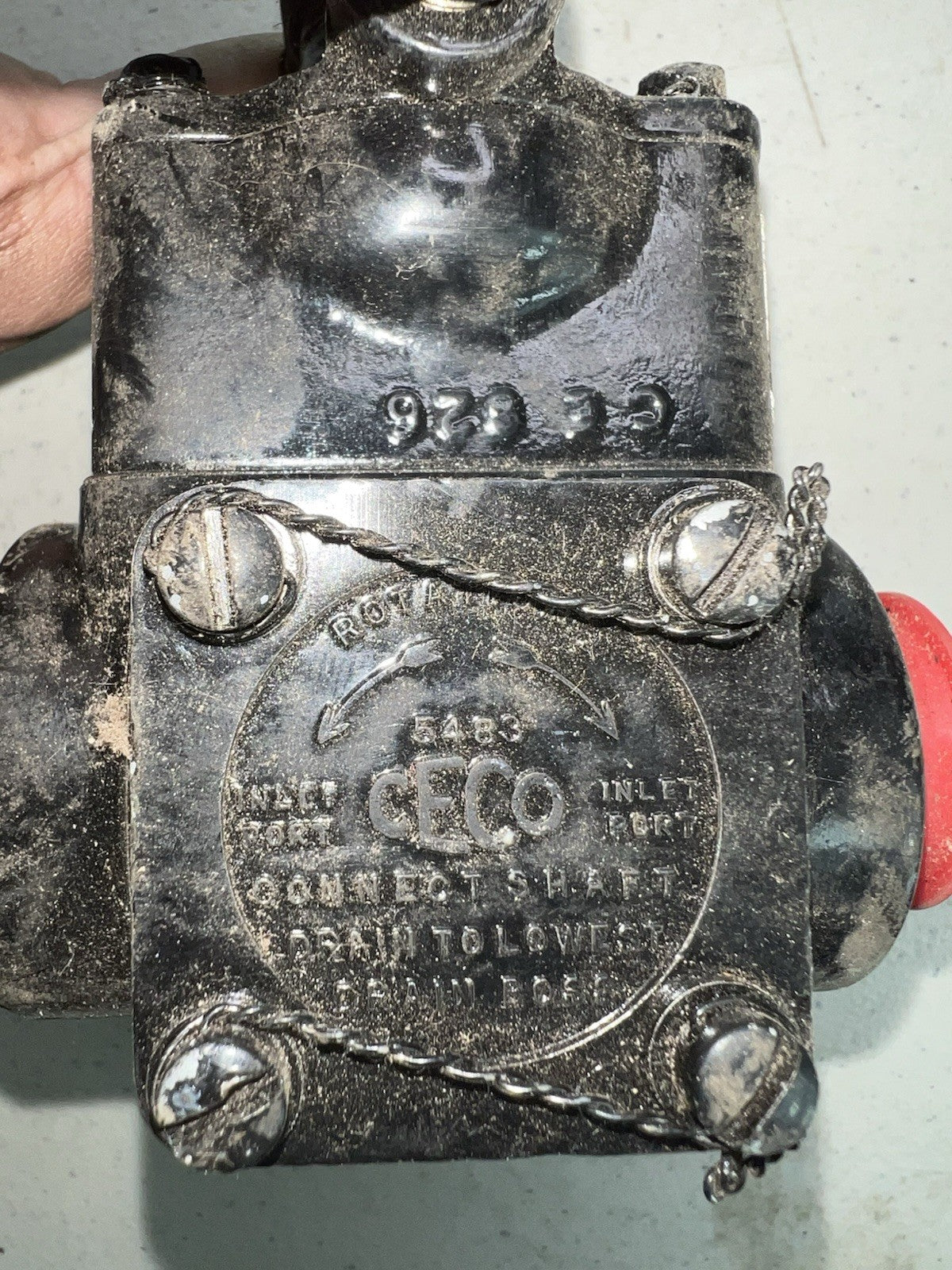 CECO E483 Rotary Aircraft Fuel Pump Valve – Industrial Grade w/ Gear Drive1