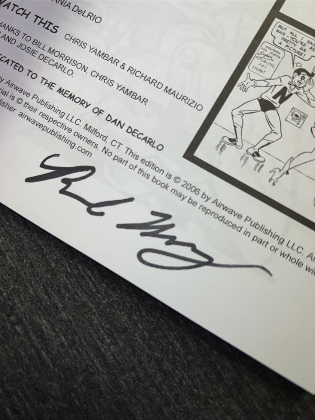 JETTA Rare LIMITED EDITION Dan DeCarlo-Robot COVER SIGNED BOOK by BILL MORRISON5