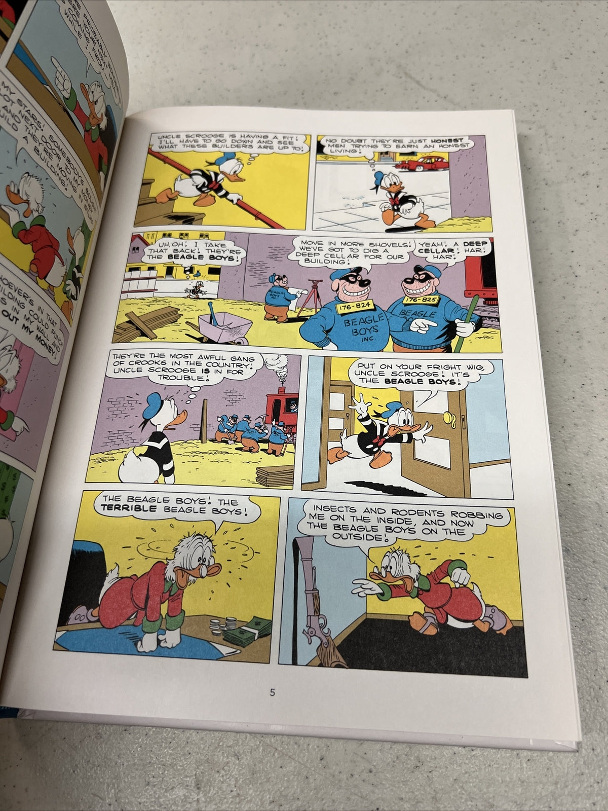 Walt Disney's Uncle Scrooge : Only a Poor Old Man, Hardcover Vintage Disney Book1