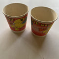 Two Vintage 1980’s Pac-Man Paper Cups , Pac-Man Memoribilia 0