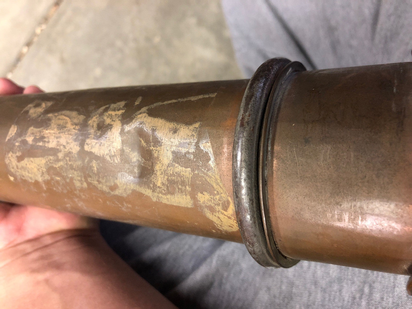 Antique 27" Hammered Copper Pot Press Sprayer J. F. England Hallstavik Rare!!6