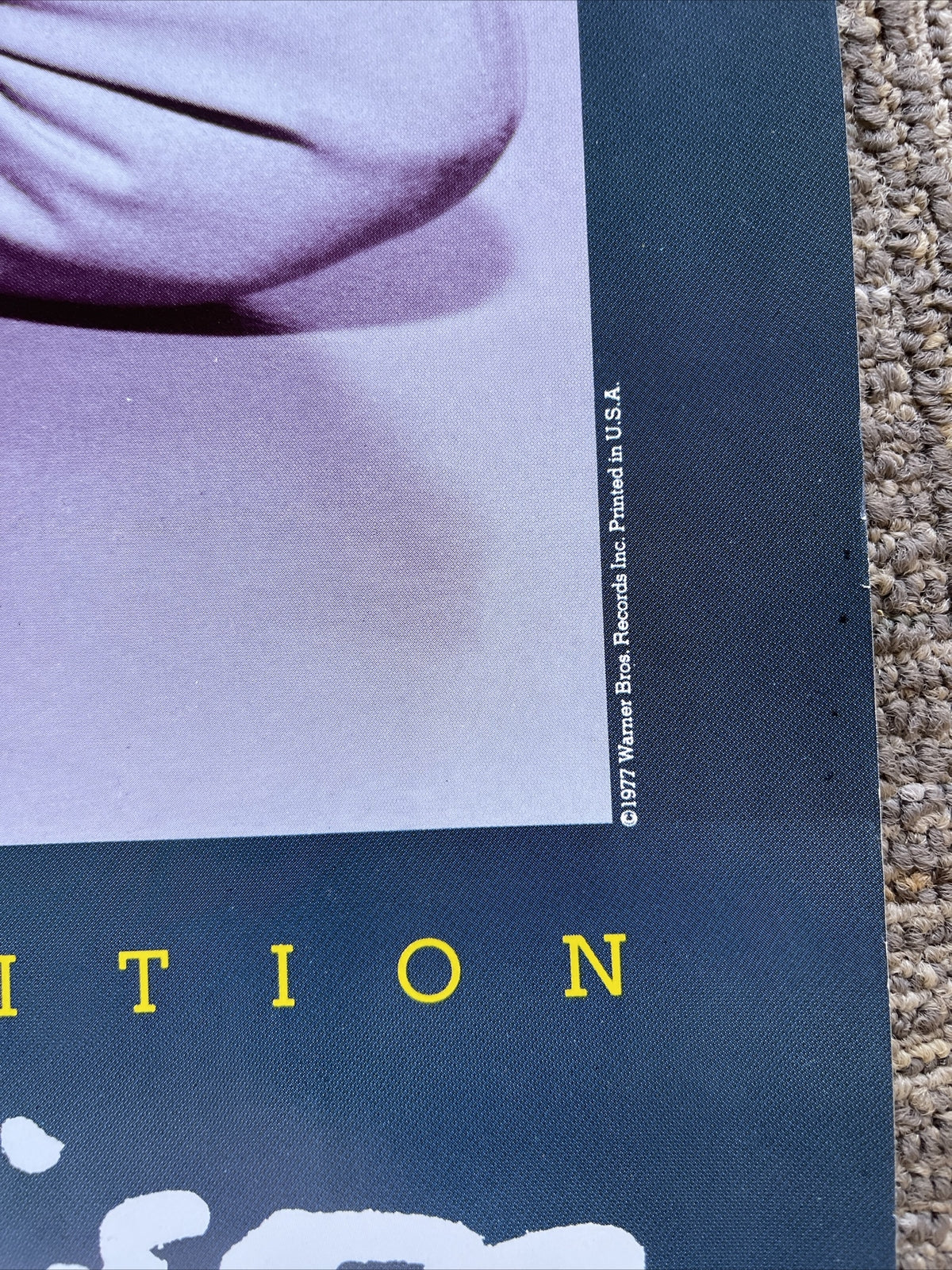 #54 Van Morrison Period Of Transition 1977 album Record Store promo poster7